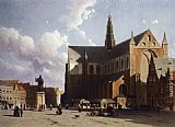Jan Hendrik Weissenbruch View of Grote painting